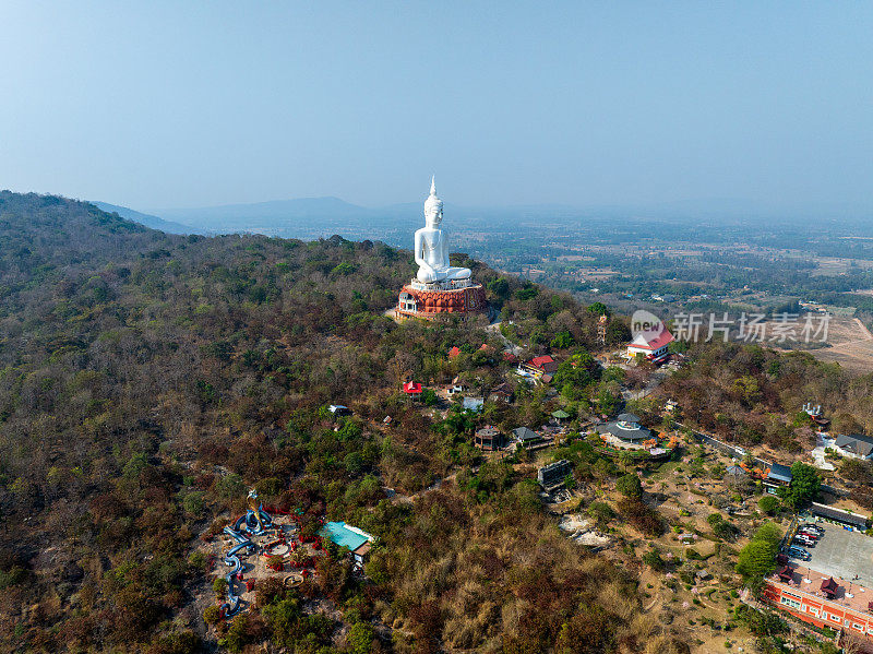 Wat Roi Phra Phutthabat Phu manoram, Mukdahan，泰国